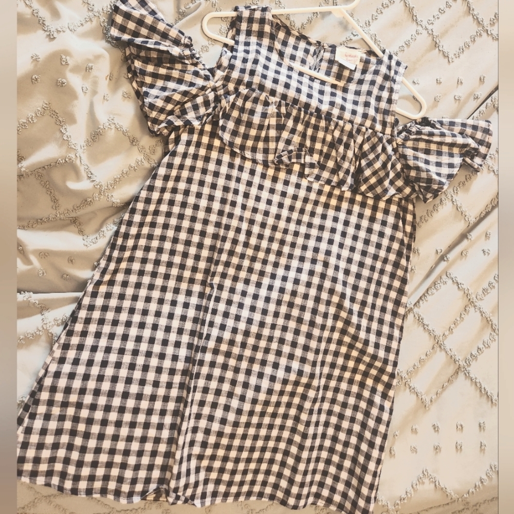 Fantastic Fawn Gingham Dress